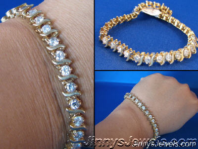 5.0 Carat Diamond Tennis Bracelet - SOLD