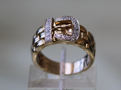 diamond belt ring