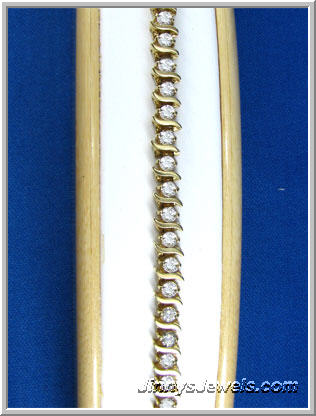 5.0 Carat Diamond Tennis Bracelet - SOLD